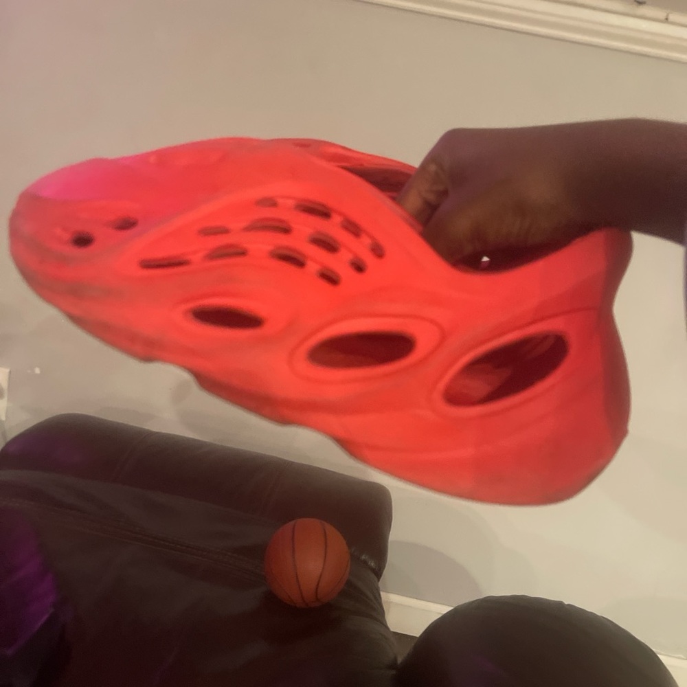 Yeezy Bold Red Foam Runners